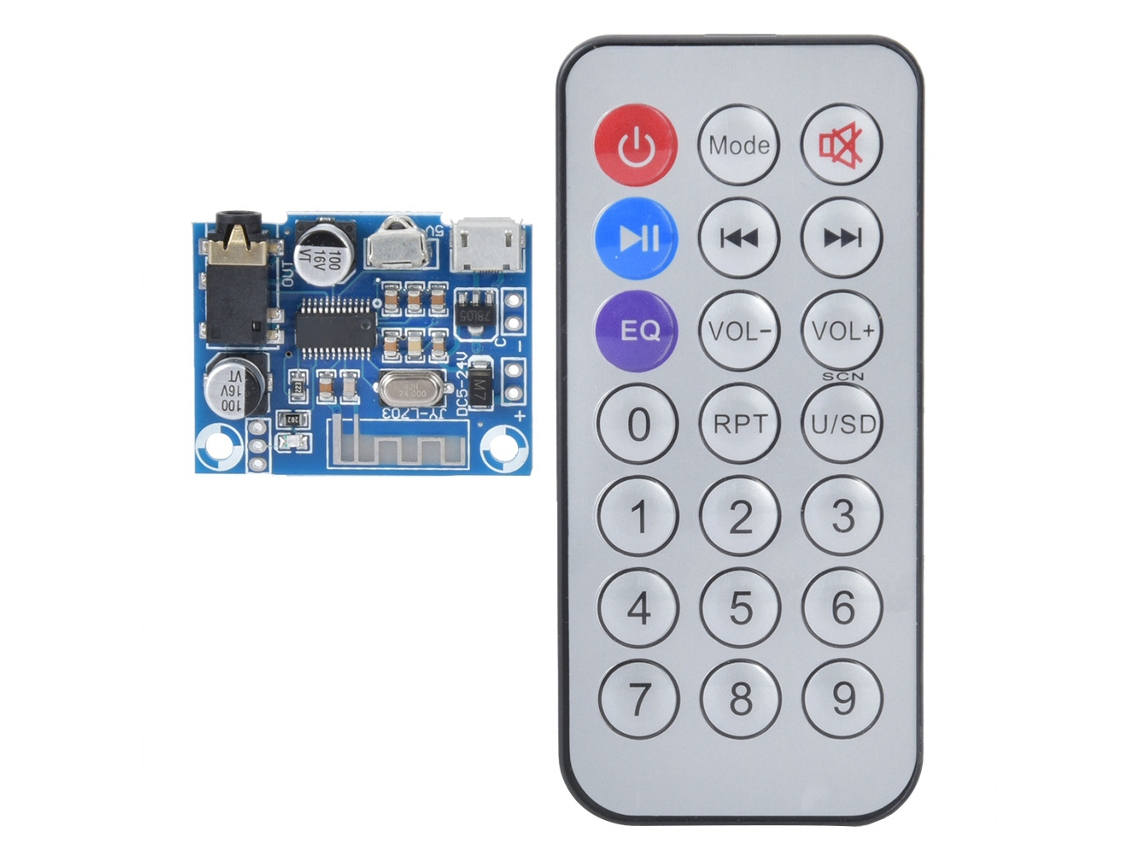 Placa Decodificadora Para Amplificador De Áudio De Carro Bluetooth Diy Modificação Dc5-24v Com Interface Usb
