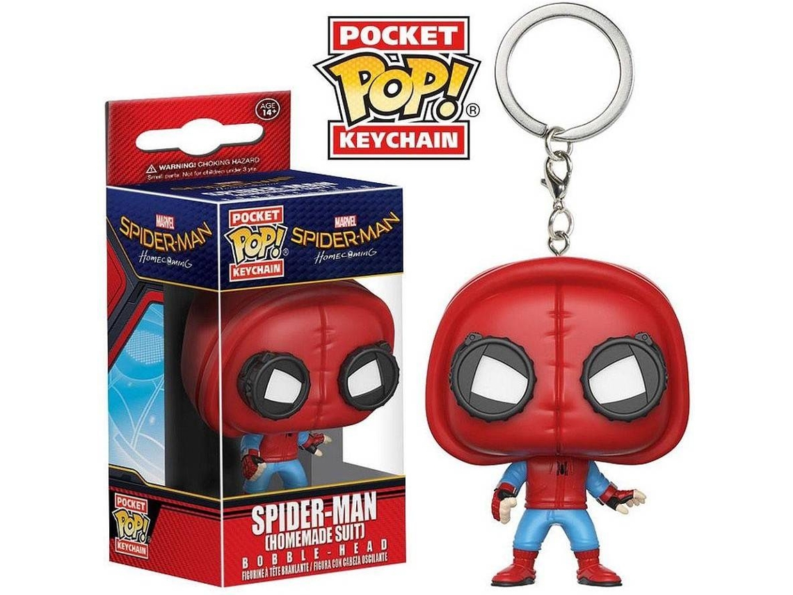 Porta-chaves FUNKO Pocket Pop! Marvel: Spider-man