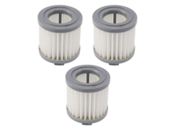3 peças aspirador de pó portátil sem fio filtro hepa para xiaomi jimmy jv51 jv53 jv83 aspirador de pó-cinza