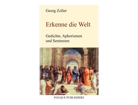 Livro Erkenne die Welt (German Edition) Georg Zoller (Alemão)