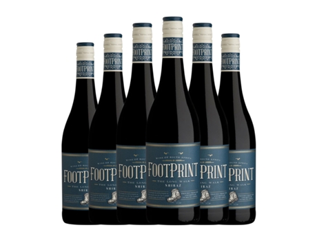 Vinho AFRICAN PRIDE Footprint Shiraz Syrah Western Cape (0.75 L - 6 Unidades)