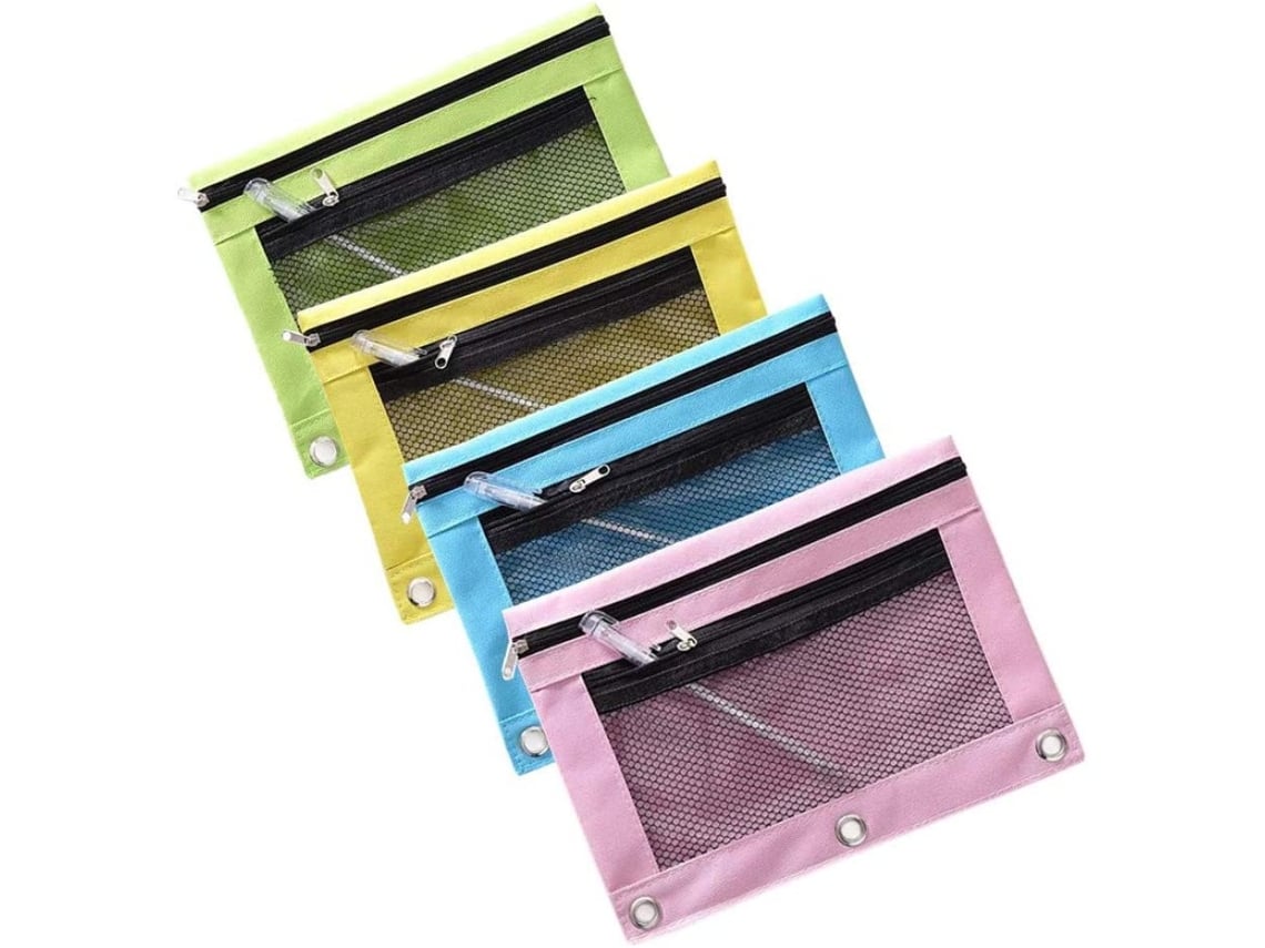 Capa Protetora para Tablet, 2 Compartimentos, Zíper Duplo, Transparente AQUAFORGE
