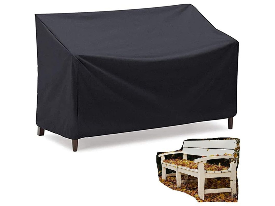 Nova Capa Para Banco De Jardim Impermeável 2025, Protetor De Tela De Poliéster 162x66x89cm
