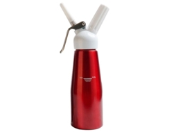 Dispensador De Creme De 500ml De Alumínio Com 3 Bicos Para Creme Chantilly