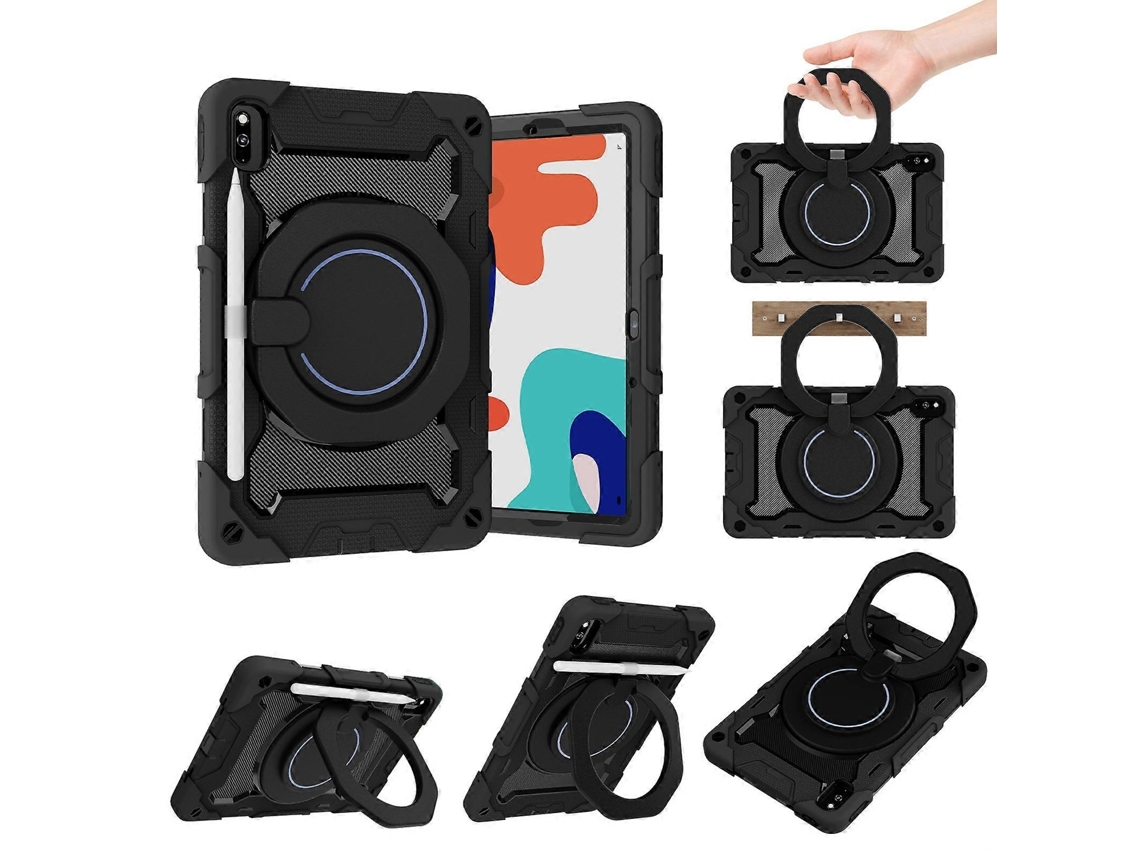 Capa Para Tablet For Honor V6/tablet V7 Armor Em Silicone Com Contraste De Cores + Pc