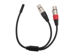 Aetheria cabo Divisor Y 3.5mm para Xlr Fêmea Duplo Conversor Estéreo Microfone 1/8