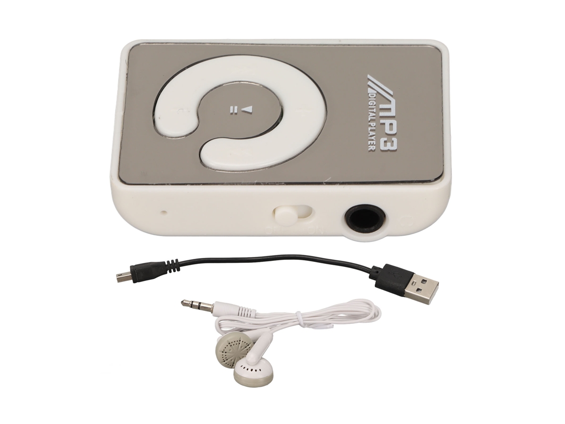 Player Mp3 Portátil Com Slot De Cartão E Design Leve