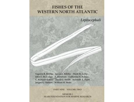 Livro Leptocephali De Jørgen G Nielsen (inglês)