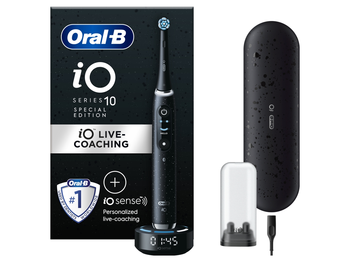 Escova Dentes Elétrica ORAL-B iO 10 Preto (1 Unidade)