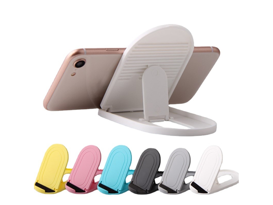 Suporte Para Celular, Pacote Com 6 Unidades, Portátil, Dobrável, Para Mesa, Ajustável.