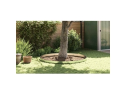 Vidaxl Cerca De Grama 100 X 20 X 0,07 Cm Aço Galvanizado