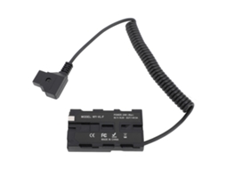D Tap To Np F550 Dummy Battery 37‑100cm Cable High Conversion Efficiency Fully Decoded Np F550 Dummy Battery For Camera Monitor Fill Light LAXISCREED