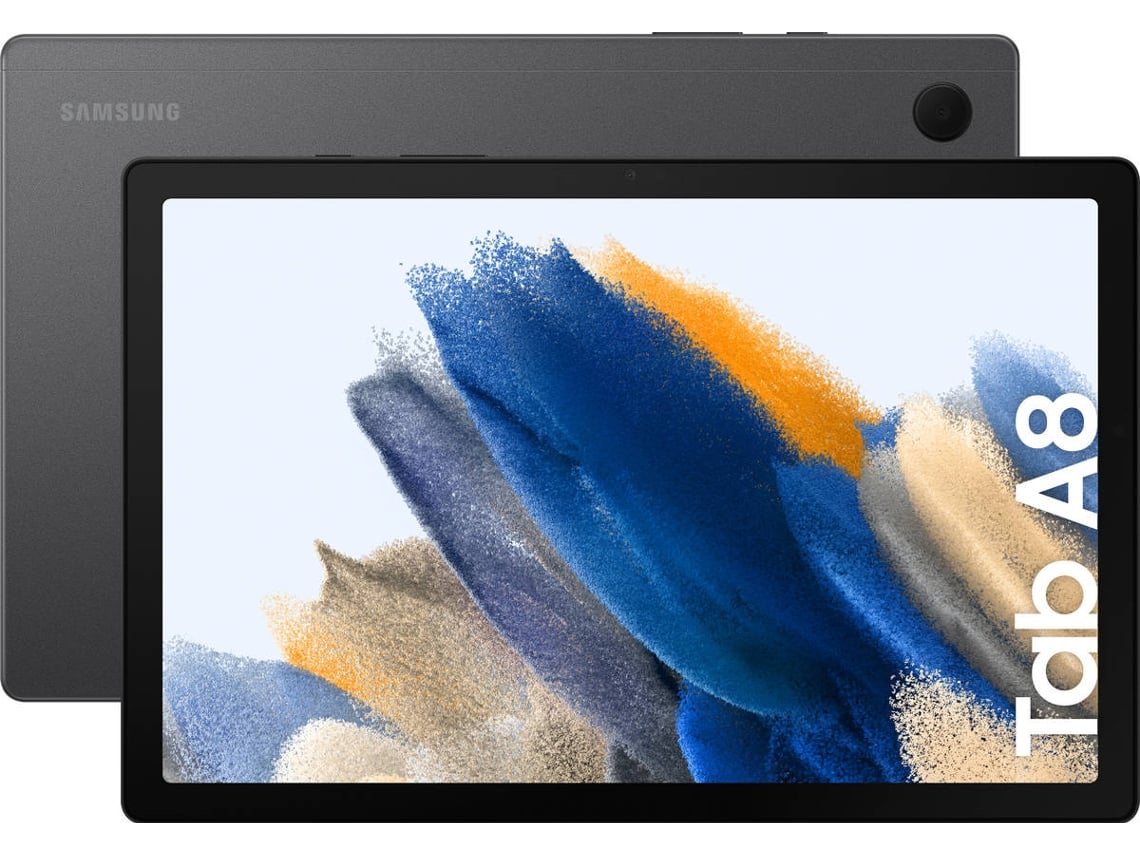 Tablet SAMSUNG Galaxy Tab A8 SMX200 (10.5'' 64 GB 4 GB RAM WiFi Cinzento) Worten.pt