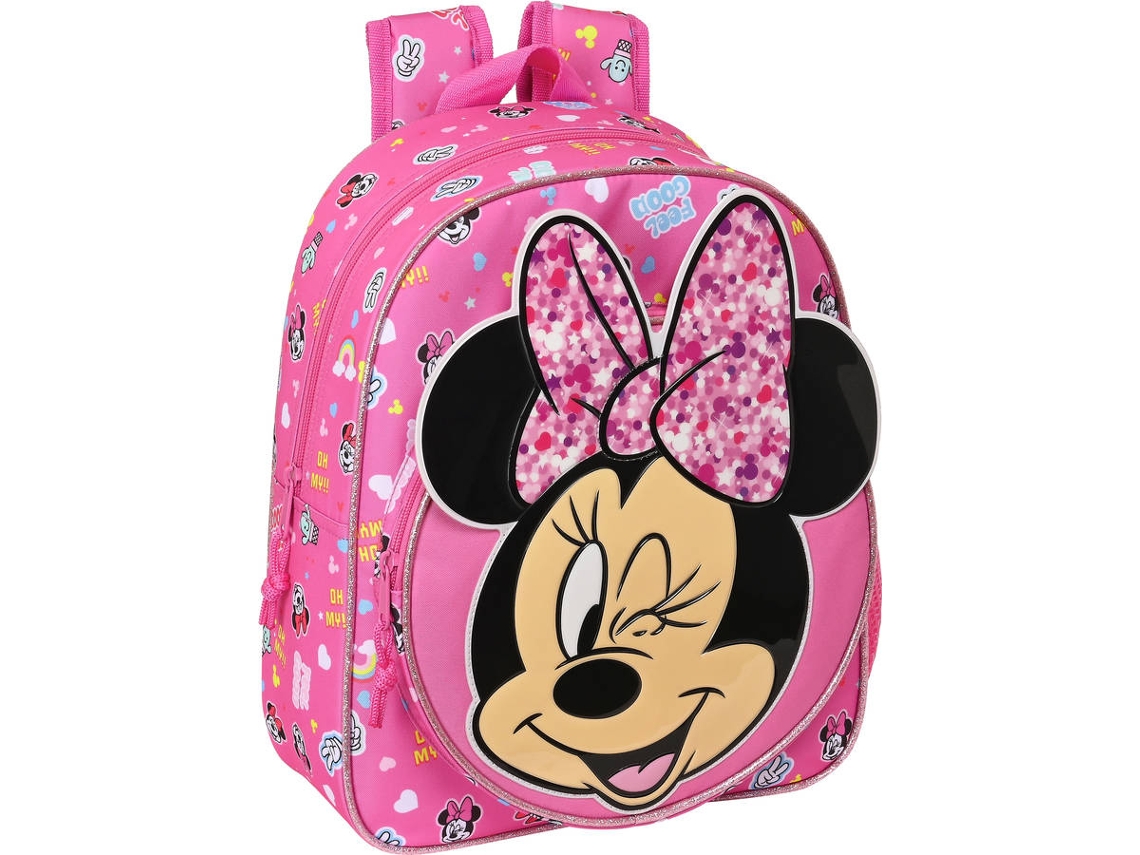 Mochila minnie mouse lucky 28 x 34 x 4 cm worten pt