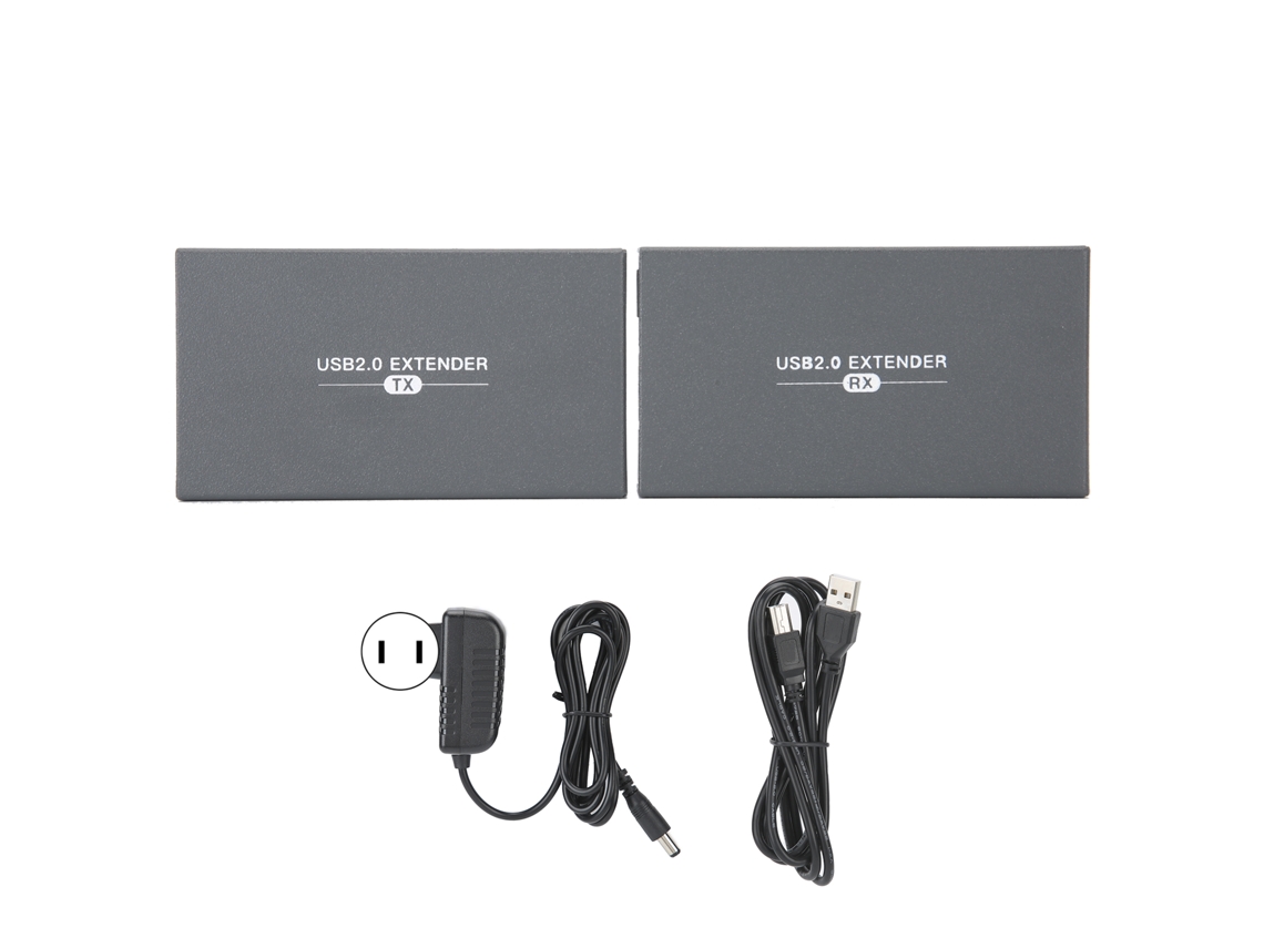 Extensor Usb Mouse 50m 1 Entrada 4 Saídas Receptor De Cabo Único Usb2.0 Acessórios De Computador