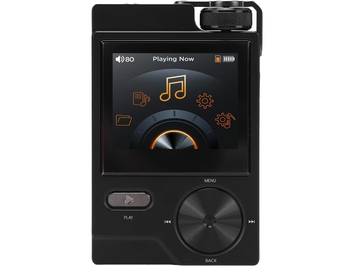 Reprodutor De Mp3 Portátil Com Tela Lcd 2 Polegadas, Compatível