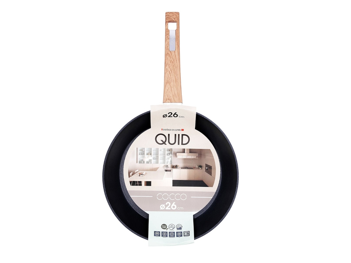 Frigideira Antiaderente Quid Cocco Alumínio Forjado 26 Cm