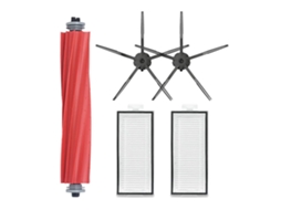 Escova Principal Escova de Borracha Peças de Filtro para Xiaomi Stone Q7 Max+