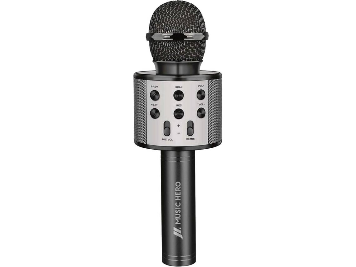 Microfone SBS Music Hero Bluetooth 3.0 (Outlet Caixa Aberta)