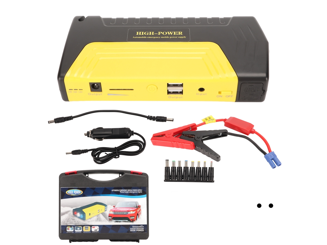 Aetheria arranjador de Bateria de Carro 600a 20000mah Carregamento Rápido Usb com Luz Led 12v Pacote Booster