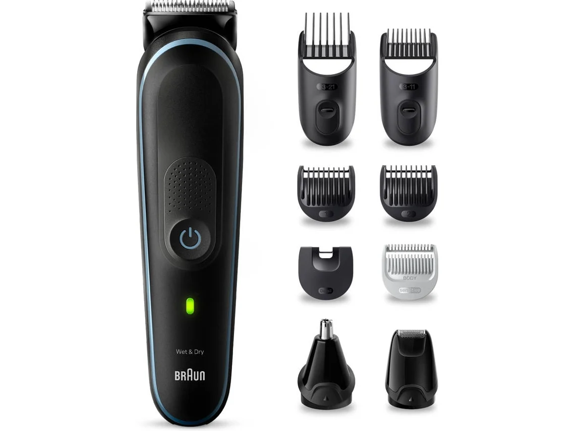 Aparador Multifunções BRAUN Series 5 MGK5411 (Autonomía 100 min - Corrente)