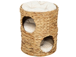 Barril Arranhador com 2 Tocas e Jacinto 50cm