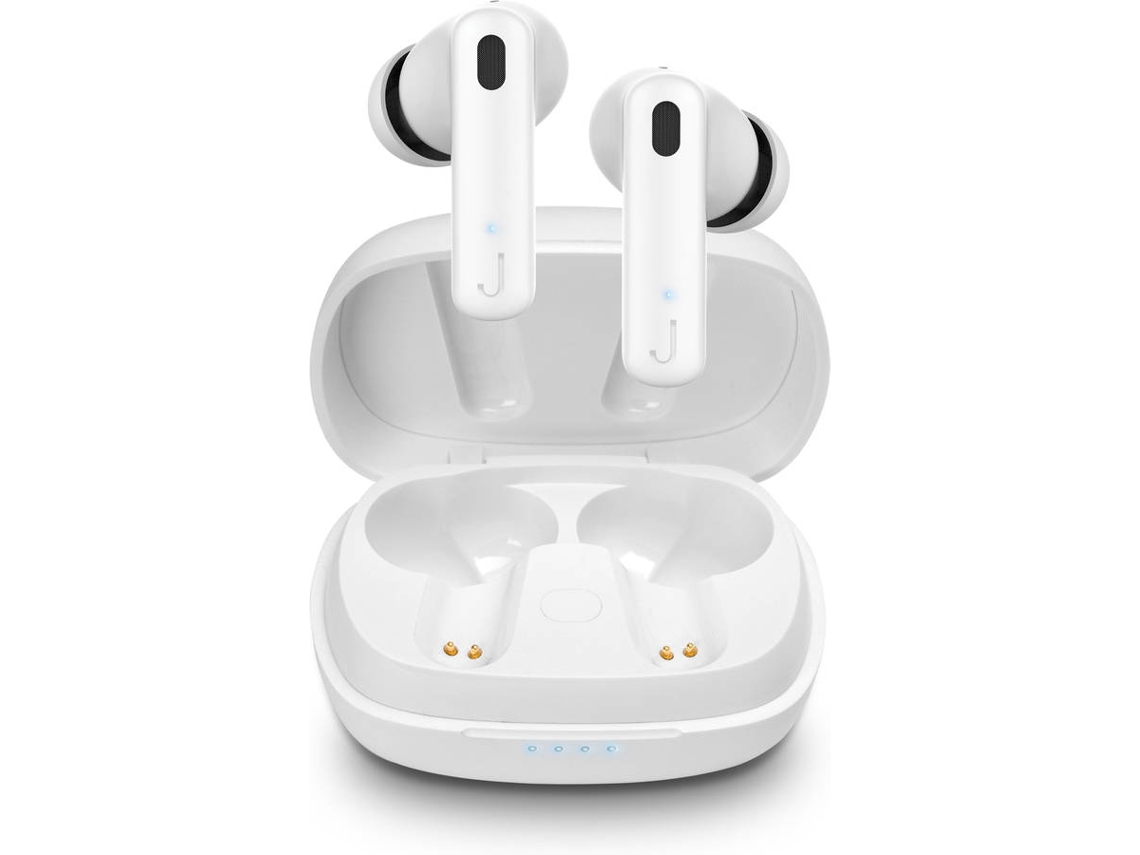Auriculares Bluetooth True Wireless SBS Jaz Sense (In Ear - Microfone - Noise Cancelling - Branco)