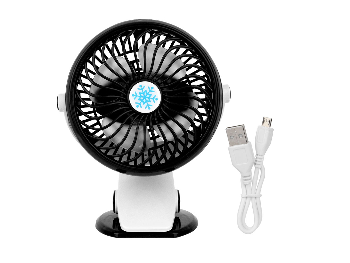 Ventilador Portátil Laxiscreed, Recarregável Por Usb, Ideal Para Viagem, Escritório Ou Atividades Ao Ar Livre