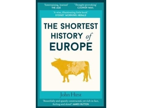 Livro the shortest history of europe de john hirst (inglês)