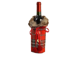 X Capa De Garrafa De Vinho, Enfeite De Natal, Porta Meias, Presente De Natal Da Moda, Decoração De Casa Olysi Shop