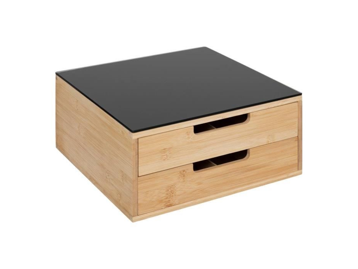 5five Porte Capsules Blackbamboo 2 Gavetas Bege