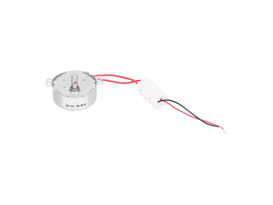 Yuru Motor Dc Miniatura 50tyc 12v de Alta Torsão 3rpm Ccw/cw para Eletrônicos