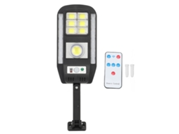 2026 lâmpada de Parede Solar com Sensor de Movimento Exterior para Jardim, Pórtico e Cerca Foco Led Cob