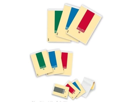 Caderno e bloco PIGNA Pignastyl multicolorido