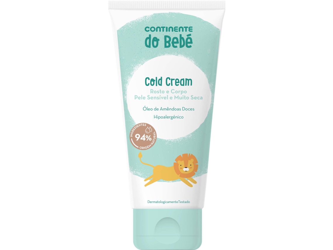 Cold Cream Rosto e Corpo Continente do Bebé