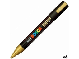 Marcadores Posca Pc 5m Gold Olysi Shop (6 Unidades)