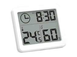 Termômetro E Higrômetro De Ambiente Com Tela Lcd Para Monitoramento De Temperatura E Umidade.