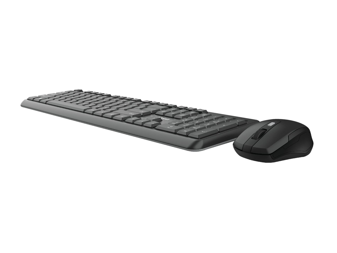 Trust Tkm-350 Teclado Rf Wireless Espanhol Preto