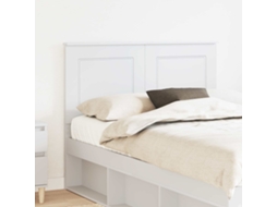 Vidaxl Cabeceira Branco 100 Cm Madeira Engenheirada