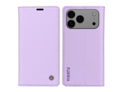 Capa Para Celular Yikatu Com Fecho Magnético Em Couro Pu, Compatível Com Iphone 17 Pro Max.