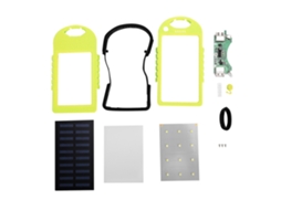 Kit Power Bank Solar com Luz Led EOOCOO
