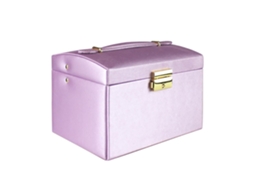 Porta-Joias Couro Sintético Roxo NORTHIX