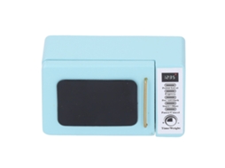 Forno De Micro-ondas Em Miniatura Para Casa De Bonecas Decoração De Cozinha Madeira