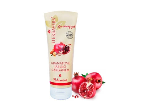 Gel de Banho Relaxante de Romã com Argan 250ml - Herbavera