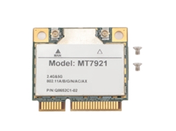 Adaptador De Placa Sem Fio Wifi 6 5ghz 1200mbps 2.4ghz 574mbps Mini Pcie Bluetooth 5.2