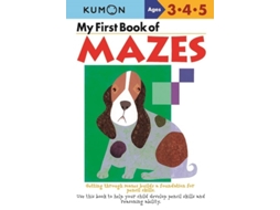 Livro Kumon My First Book of Mazes de Kumon Publishing (Inglês)