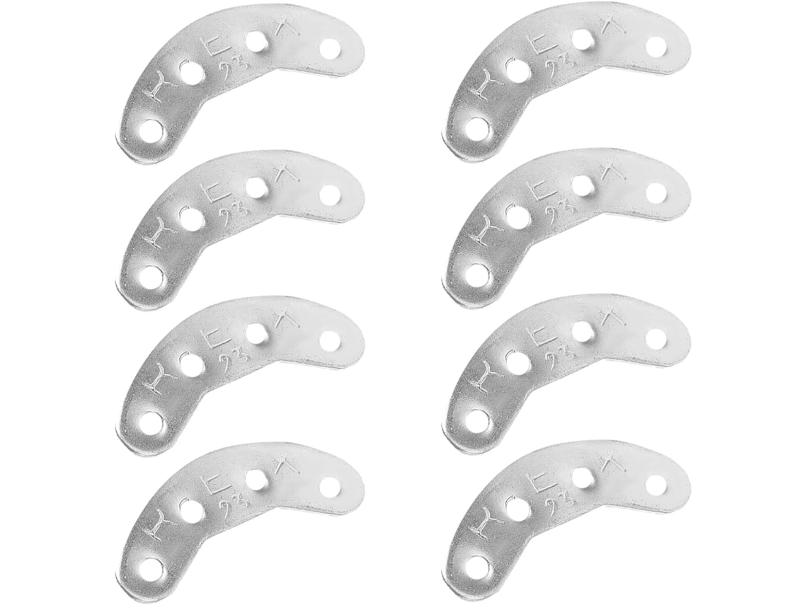 Protetores De Calcanhar De Ferro, 4 Pares Para Botas