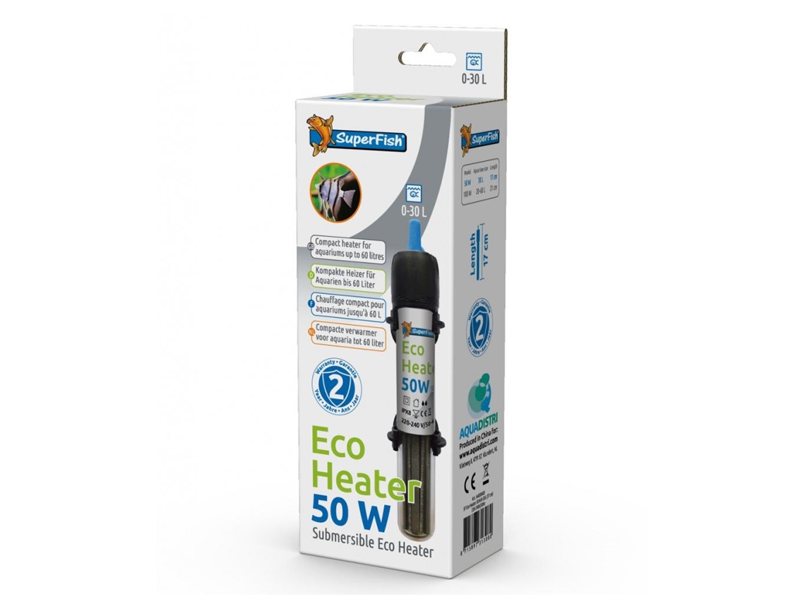 Aquecedor Sf "eco Heater" 50 W SUPERFISH (17 Cm)