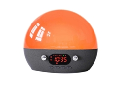Lurelia Despertador Sunrise Com Alto Falante Bluetooth Para Quarto