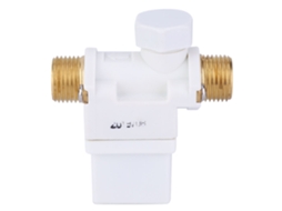 Válvula Solenoide Eléctrica Nc 1/2 Polegada 12v Dc Tipo Piloto De Retorno Não Para Água